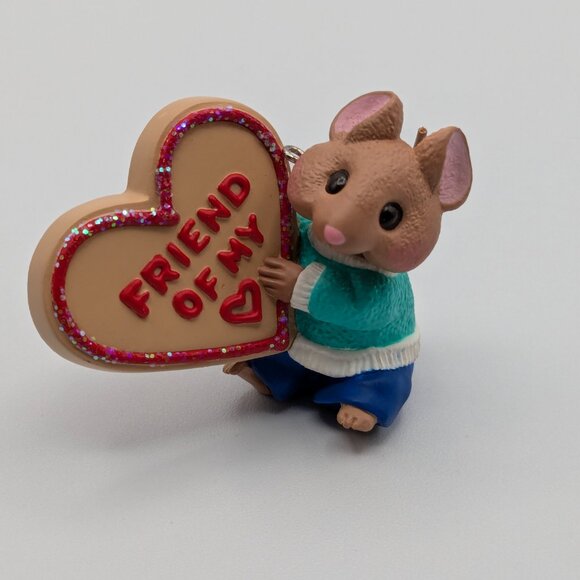 Hallmark Keepsake Friendship Friend of My Heart 1998, Set of 2 Vintage Ornaments - Picture 4 of 13